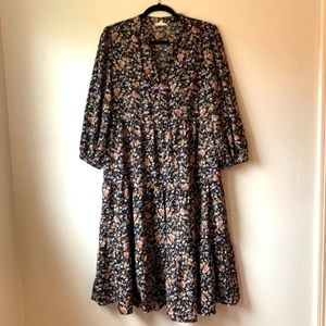 Black Floral Dress